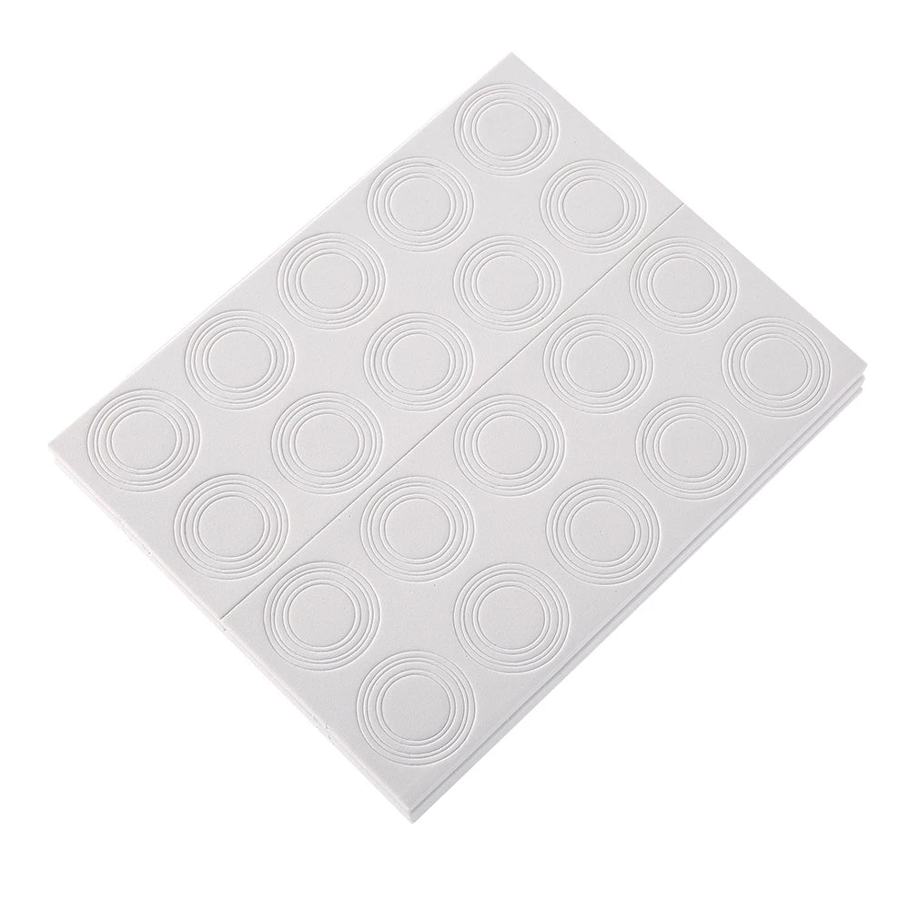 Universelle Münzaufbewahrungsbox aus Holz mit 100 transparenten Kapseln