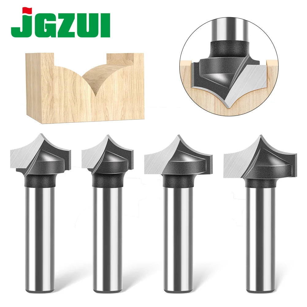 8mm Schaft Holzbearbeitung Router Bit Set mit spitzen Gravurmessern
