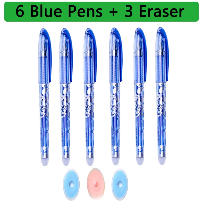 25-teiliges Kawaii Löschbares Gelstift-Set für Schule und Büro 15 cm