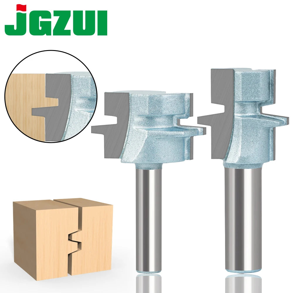 Holz Fräser 8mm und 12mm 1/2 Schaft - Präzises Trimmen und Zapfenfräsen