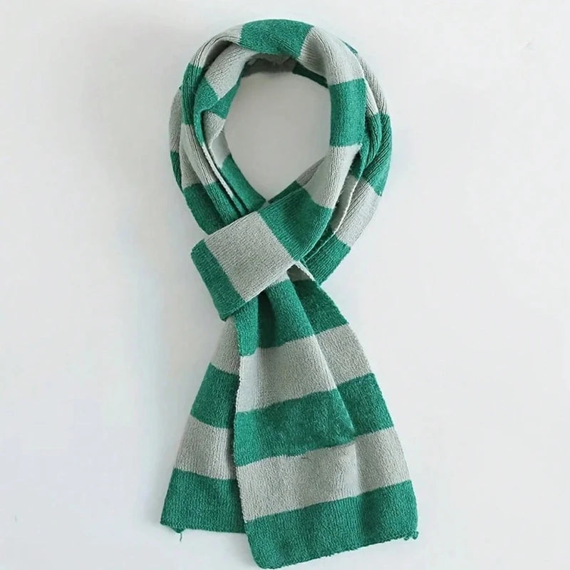 Vielseitiges Schal und Krawatten Set für Damen Herbst Winter Outfit