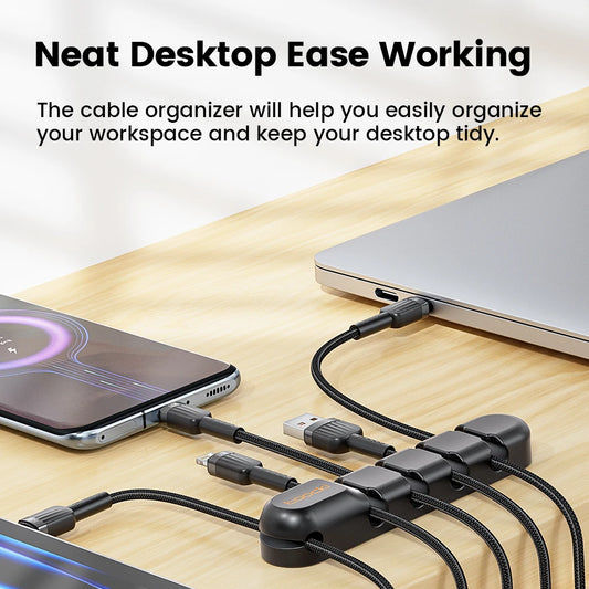 Flexibler Kabel-Organizer mit 3 5 und 7 Löchern für effektives Kabelmanagement