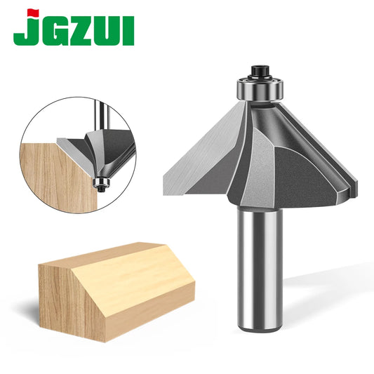 6mm und 12mm Schaft Router Bit mit 45 Grad Abschrägung für Holzfräsen