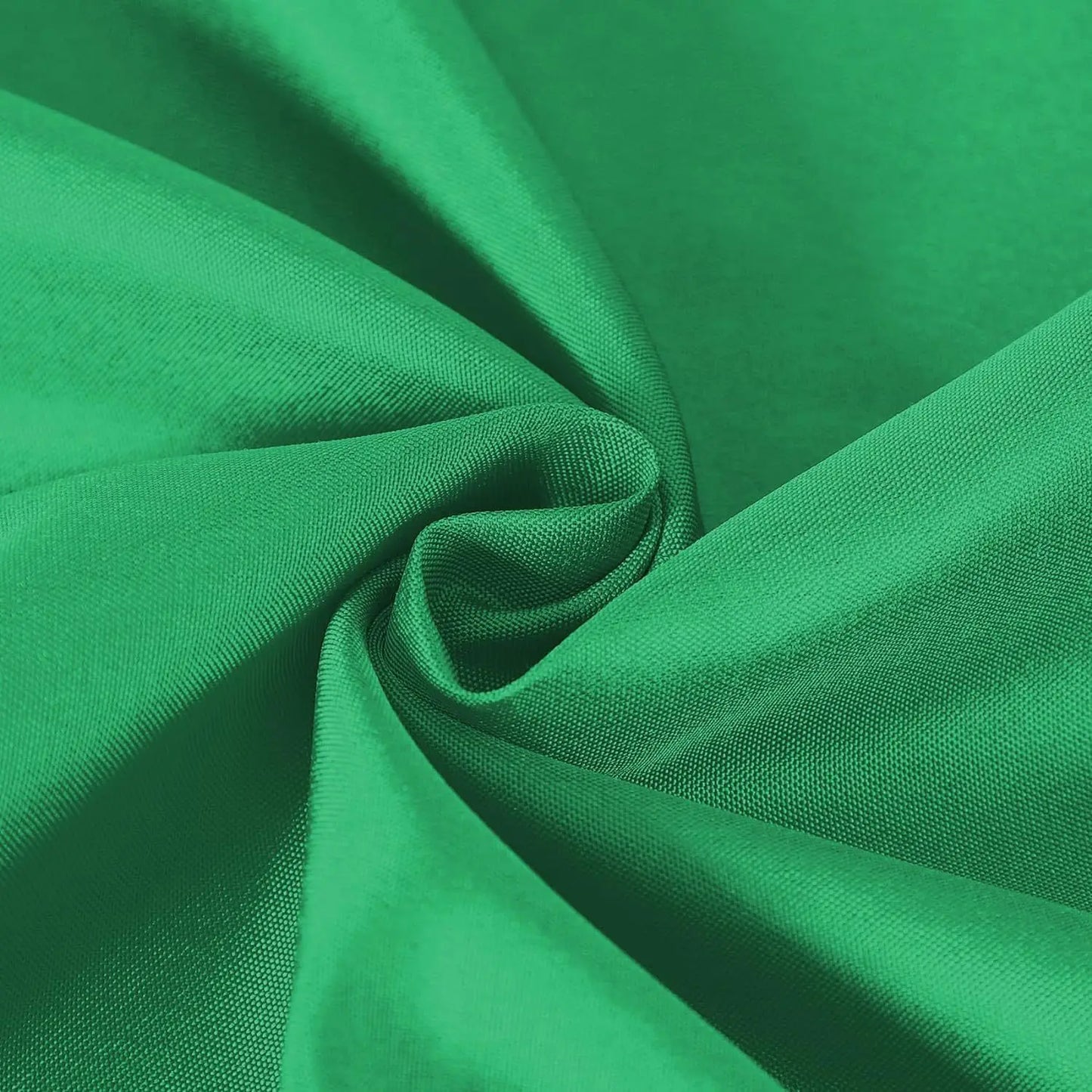 Schmutzabweisende runde Tischdecke aus Polyesterstoff