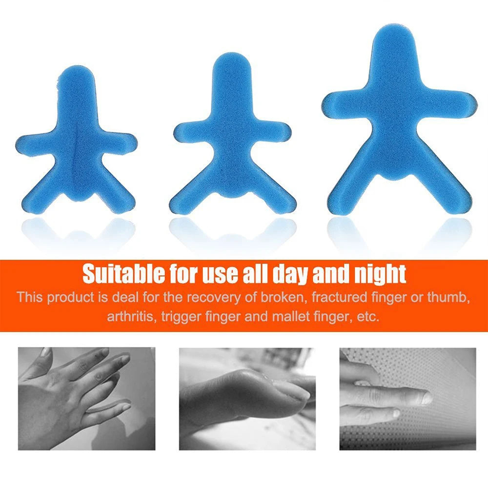 Anpassbare medizinische Fingerschiene aus Aluminium zur Erholung