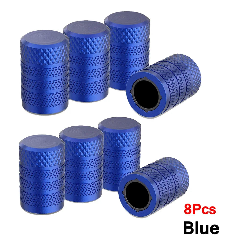 Korrosionsbeständige Aluminium Ventilkappen für Auto, Motorrad, SUV, Fahrrad