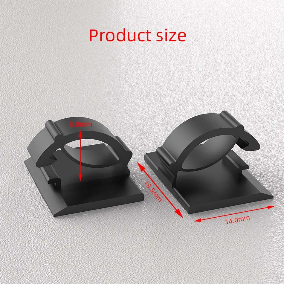 Kabel Organizer Clips 30 Stück Kabelhalter Kabelmanagement Set