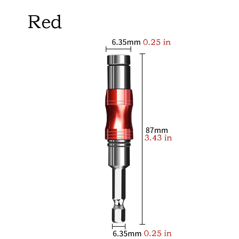 360° Schwenkbarer magnetischer Bohrwinkeladapter mit Sechskantschaft