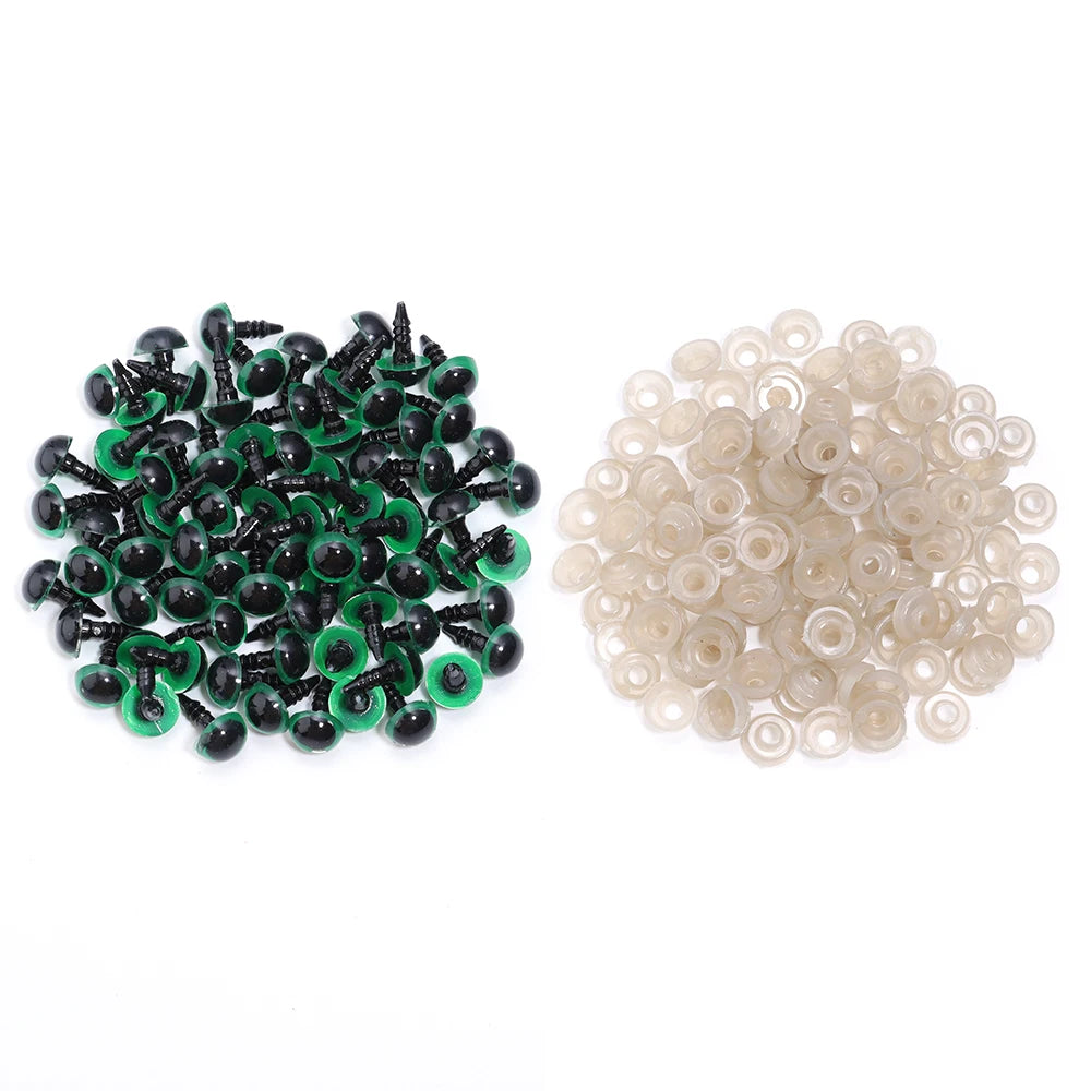 Sicherheitsaugen aus Kunststoff für DIY Puppen & Plüschtiere (8-20mm)