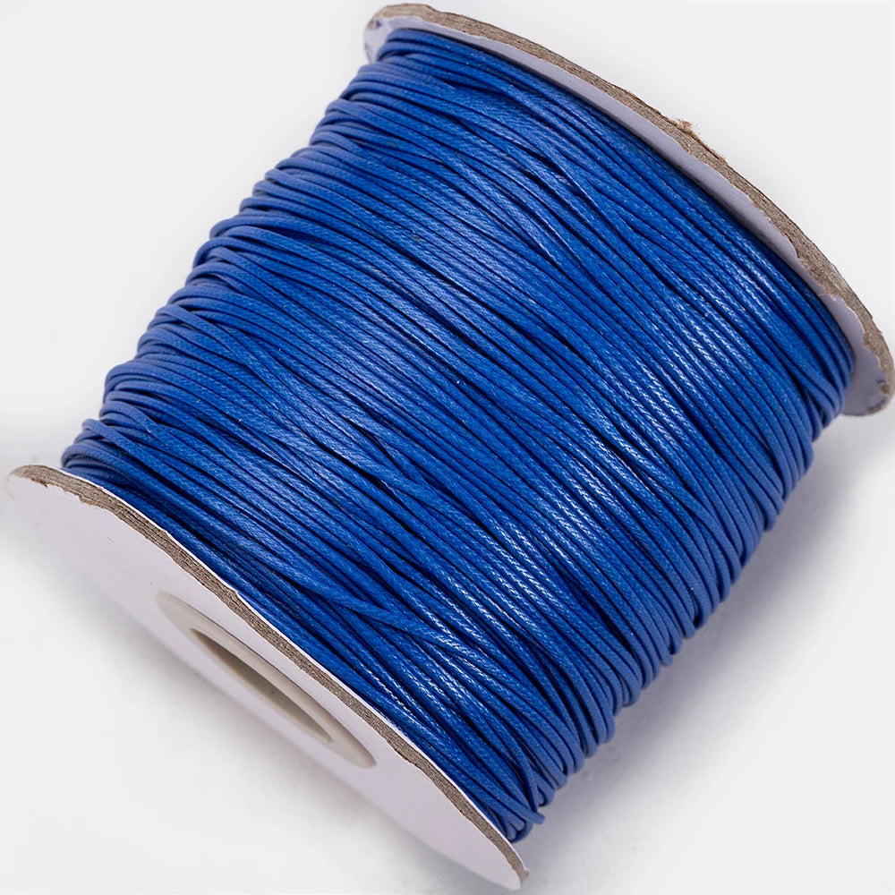 Rundes gewachstes Baumwollband für DIY Schmuck Bastelprojekte