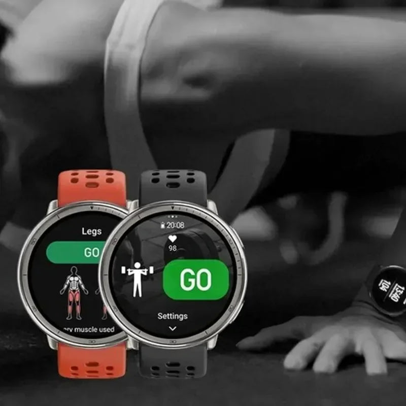 20 mm atmungsaktives Silikon-Uhrenarmband für Sport - Alltag