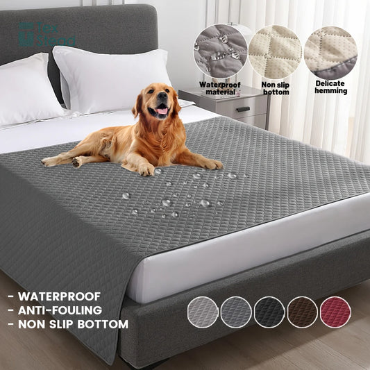 Anti-Auslauf- und rutschfeste Hundebettabdeckung, Haustierdecke, Sofa, Haustierbettmatte, Matratzenschoner, Auto, Möbel-Couchbezug für Katzen und Hunde - Yabubest - Home & More