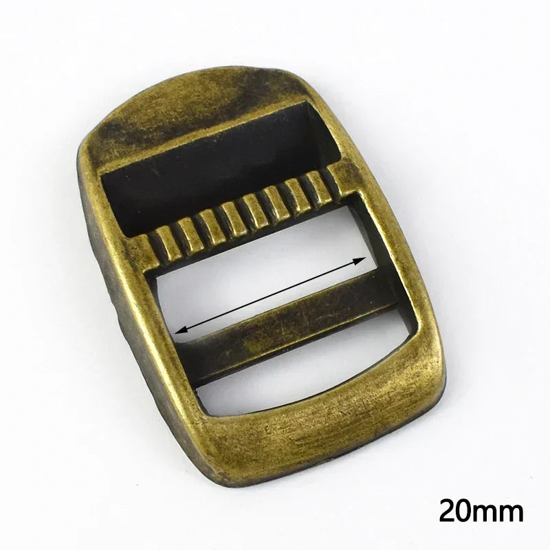 4 Stück Metall Gürtelschnalle Tri-Glide Schiebeverschluss für Rucksack