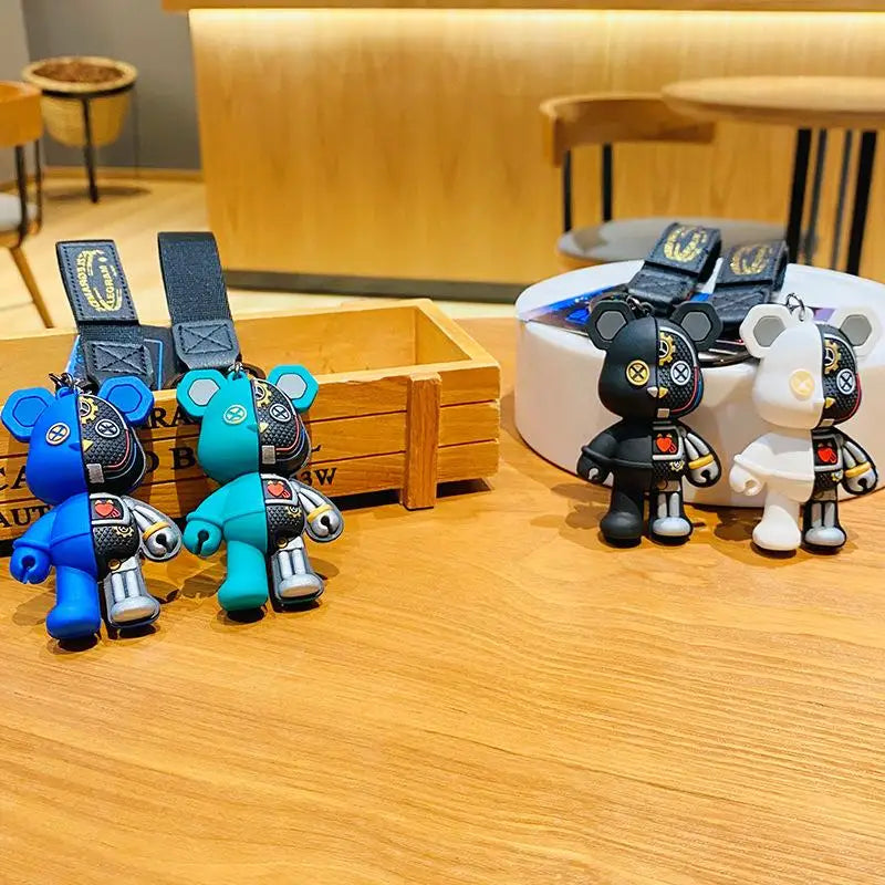 Cartoon Bär Schlüsselanhänger Nische Puppe Personalisierte Anhänger