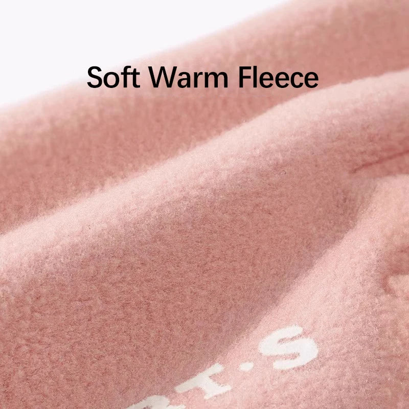 Warme Winter-Fleecehandschuhe mit Touchscreen für Radfahren und Laufen