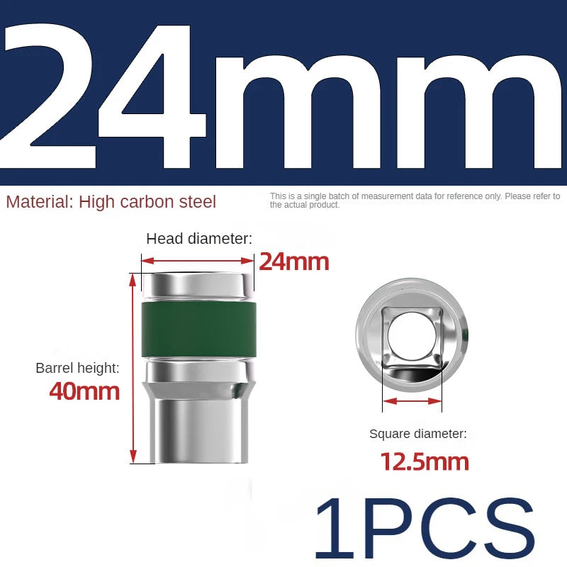 Robuster 8-32mm 1/2 Zoll Steckschlüsselsatz für Pneumatik - Mechaniker