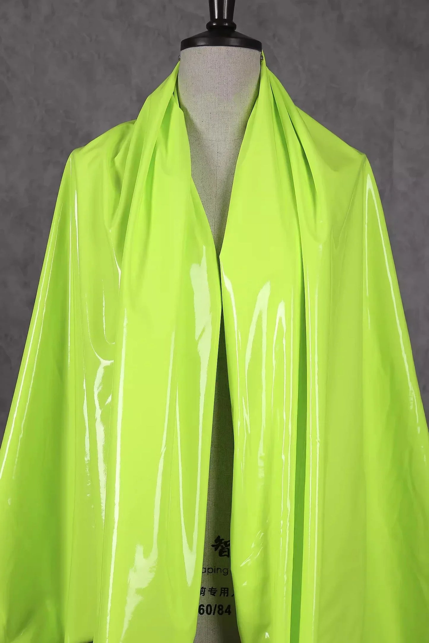 50x145cm Glänzender Elastischer Kunstleder Stoff für Kleidung DIY Projekte