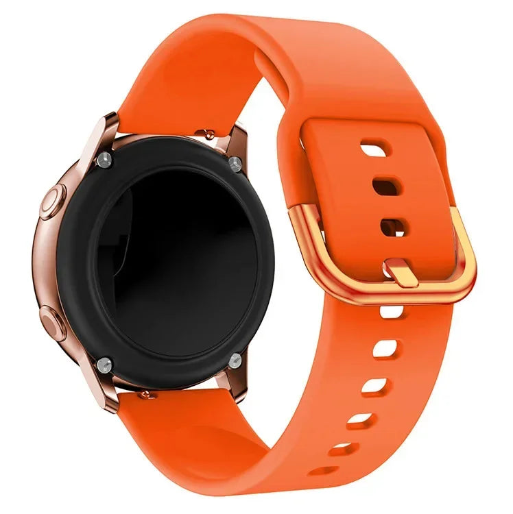 Silikon Uhrenarmband 20/22mm kompatibel mit Smartwatches und Sportuhren
