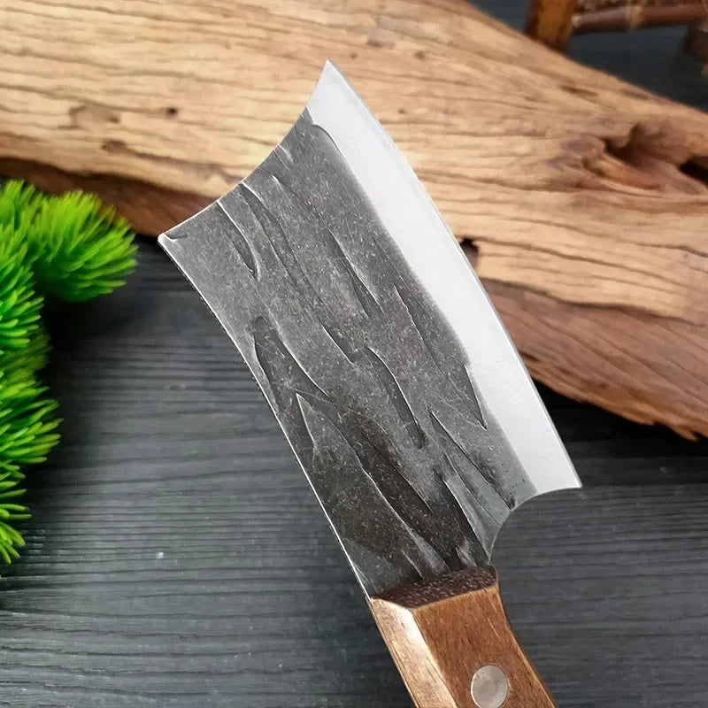 Handgefertigtes Edelstahl Küchenmesser Ausbeinmesser mit Holzgriff für präzises Schneiden