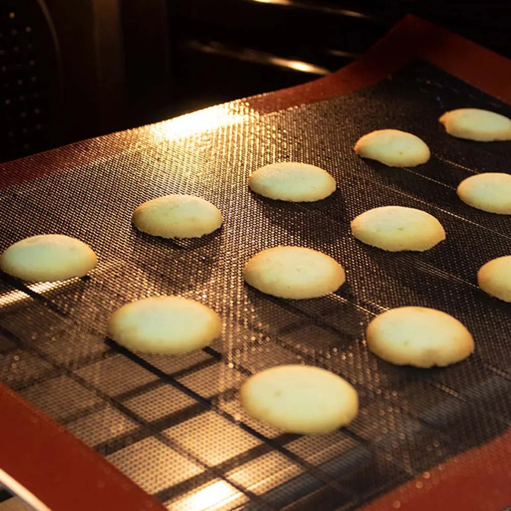 Antihaft Silikon Backmatte 30x40cm für Ofen Grill und Mikrowelle