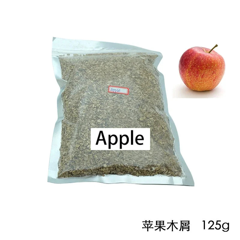 Holzspäne zum Räuchern 125g Apfel Kirsche Eiche Hickory für Grill BBQ