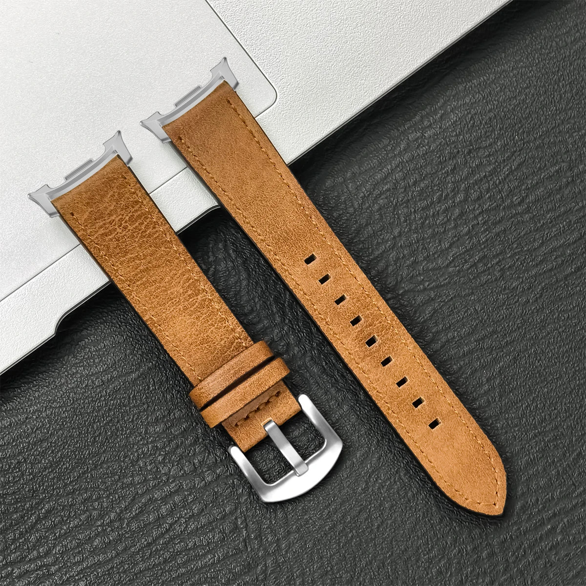 Lederarmband mit Schnellverschluss für Samsung Galaxy Watch 8 Modelle
