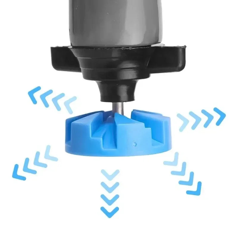 Automatische 360° Rotationsdüse für Gartenbewässerung, Kunststoff, 1-10 Stück