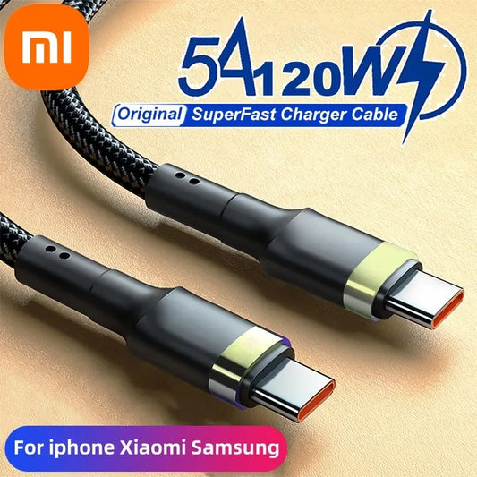 120W USB C Ladekabel für Smartphone Tablet Powerbank Power Delivery