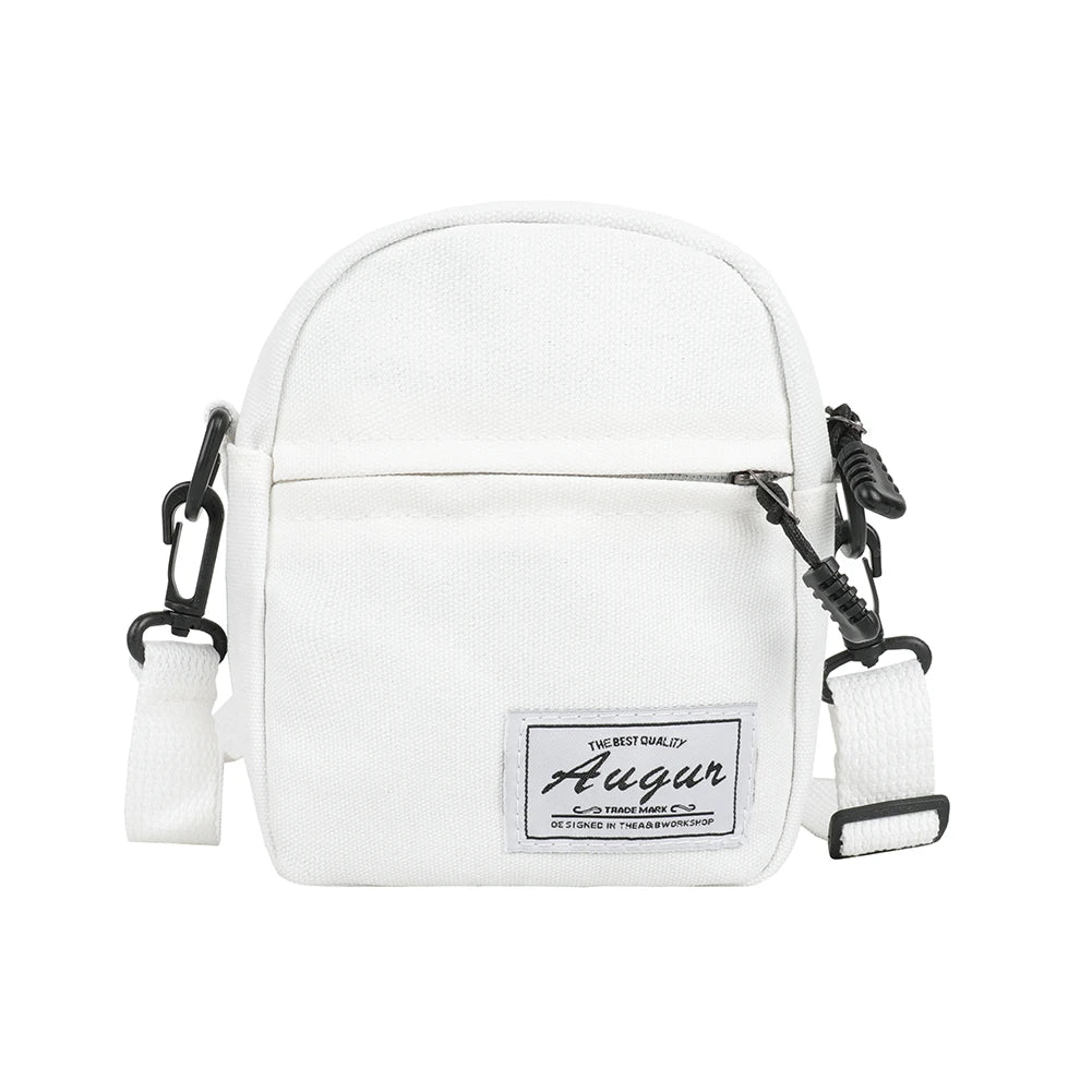 Unisex Leinwand Mini Umhängetasche Freizeit Schultertasche Harajuku Look