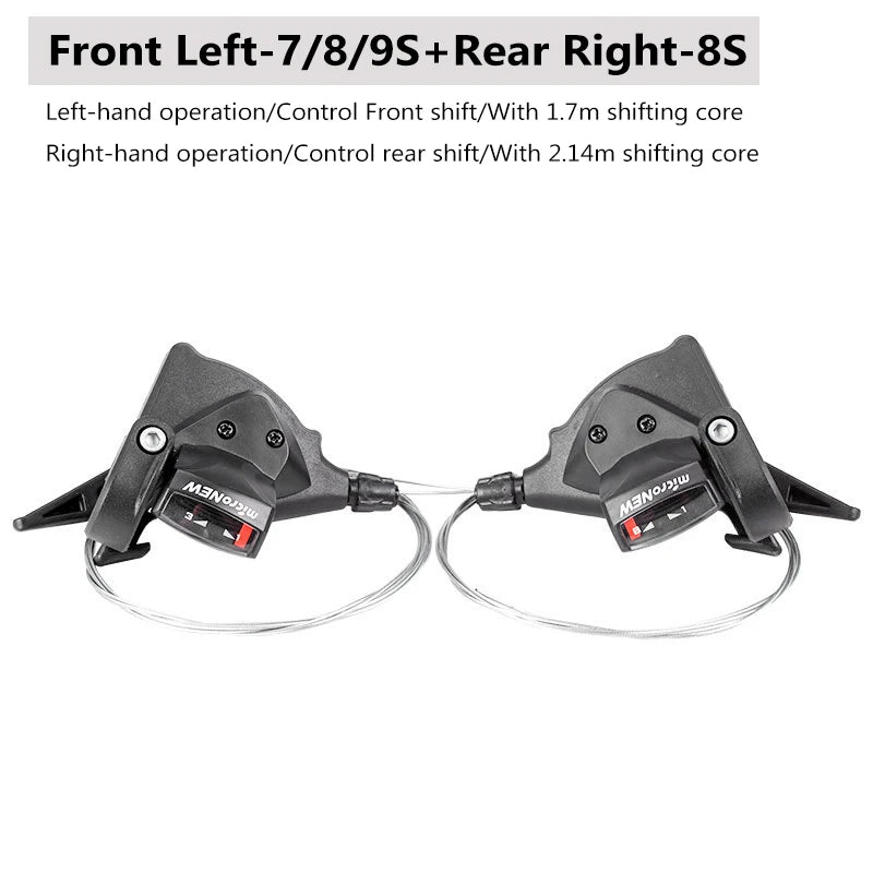 Fahrrad Schaltwerk Shifter 7/8/9/10/11-Gang für MTB Mountainbike Vorne/Hinten