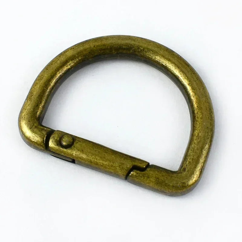 D Ring Karabiner Schnallen Set 5 10 20 Stück für Taschen Gurt