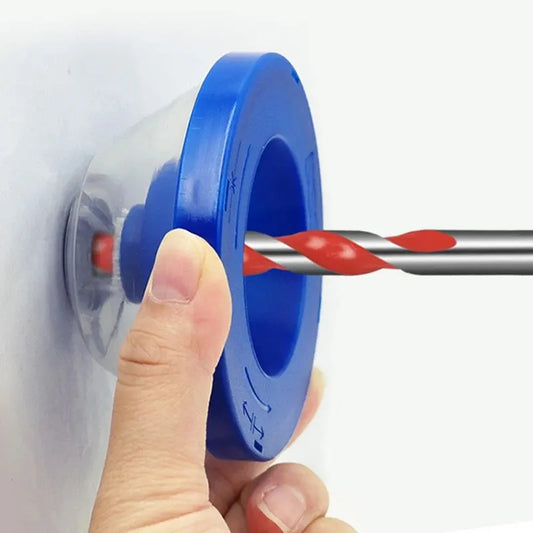 Staubschutz für Elektrobohrer mit Staubfänger für sauberes Bohren