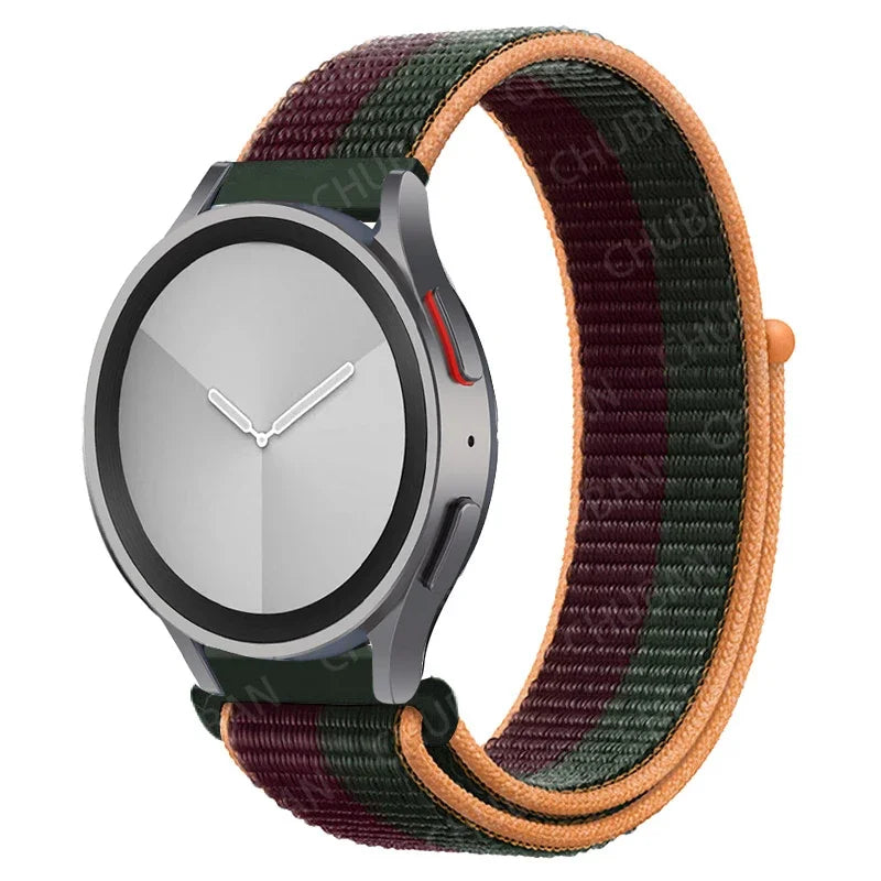 Atmungsaktives Nylon-Schlaufenband 20/22mm – Verstellbar, leicht - sportlich