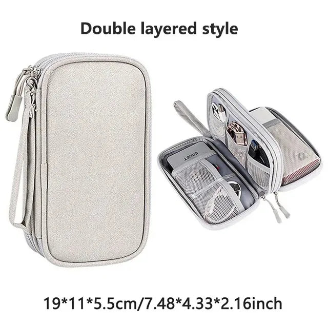 Praktische Reise Tasche für Kabel Aufbewahrung Wasserdicht