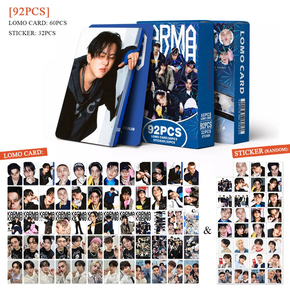 Fotokartenalbum mit Lomo Karten Sammelbuch für KPOP Fans Geschenk