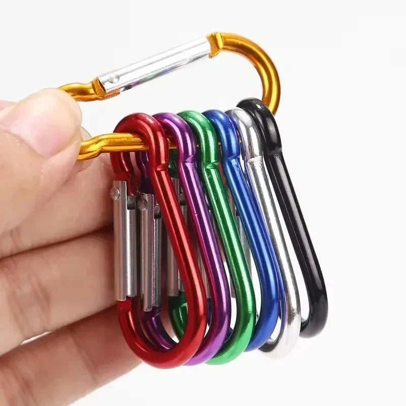 Bunte Aluminium-Karabiner: Robust - leicht, Sets mit 5, 20 oder 100 Stück