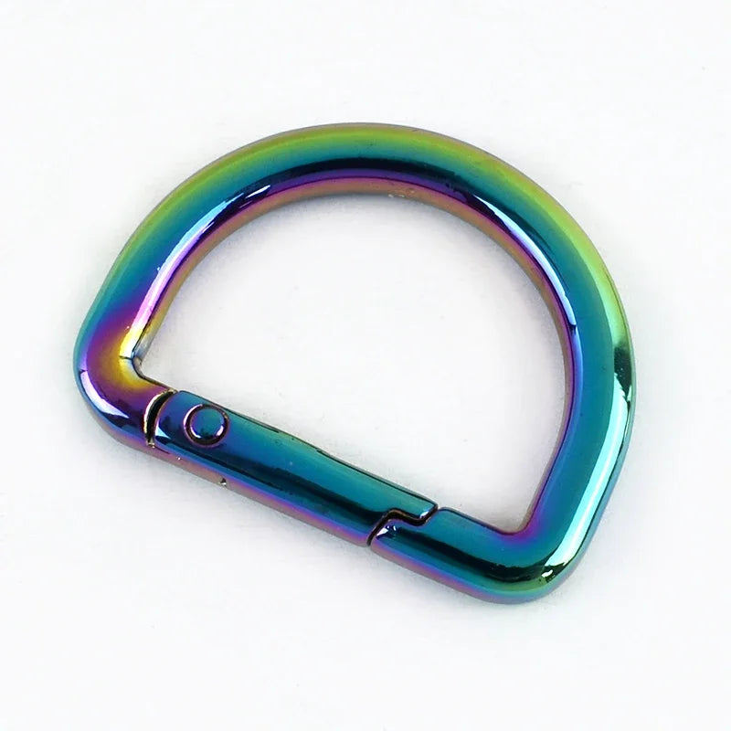 D Ring Karabiner Schnallen Set 5 10 20 Stück für Taschen Gurt