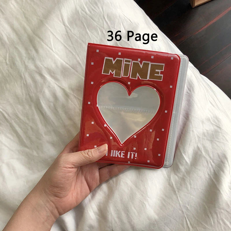 Mini Fotokartenhalter Sammelalbum für K-Pop & Fotos - 36 64 128 Fächer