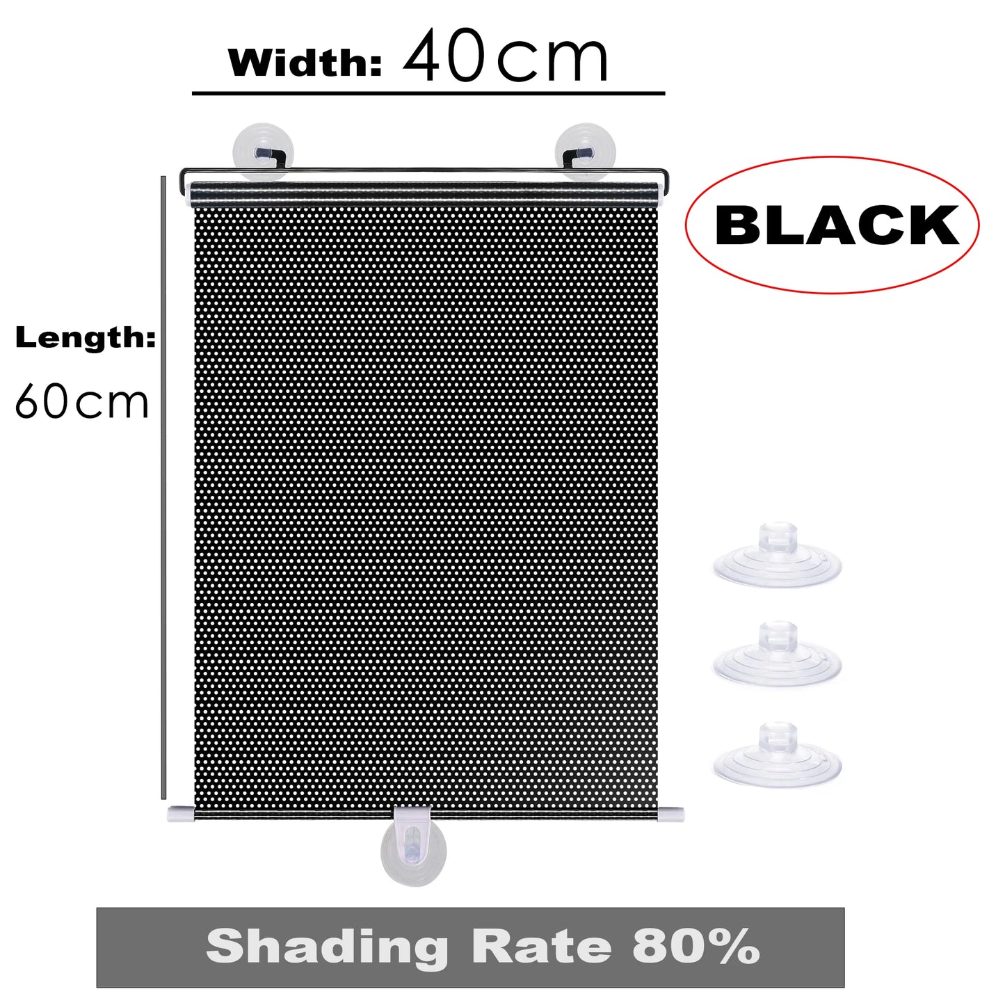 Rollos Heimjalousien Fenster Verdunkelung Sonnenschutz nagelfrei Auto Schlafzimmer