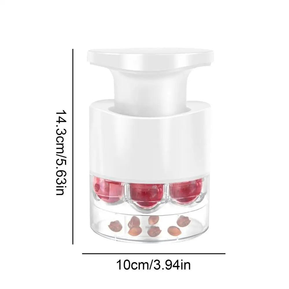 Einfach Kirschentkerner 7-Loch Olivensamen Entferner Küchenhelfer