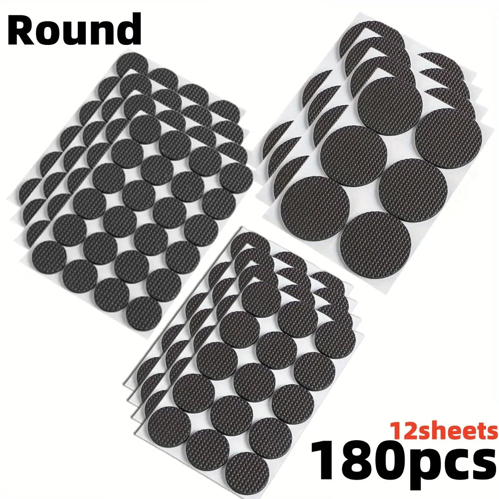 12 bis 180 Stück Möbel Stille Pads Anti-Rutsch Schutz Matten für Boden