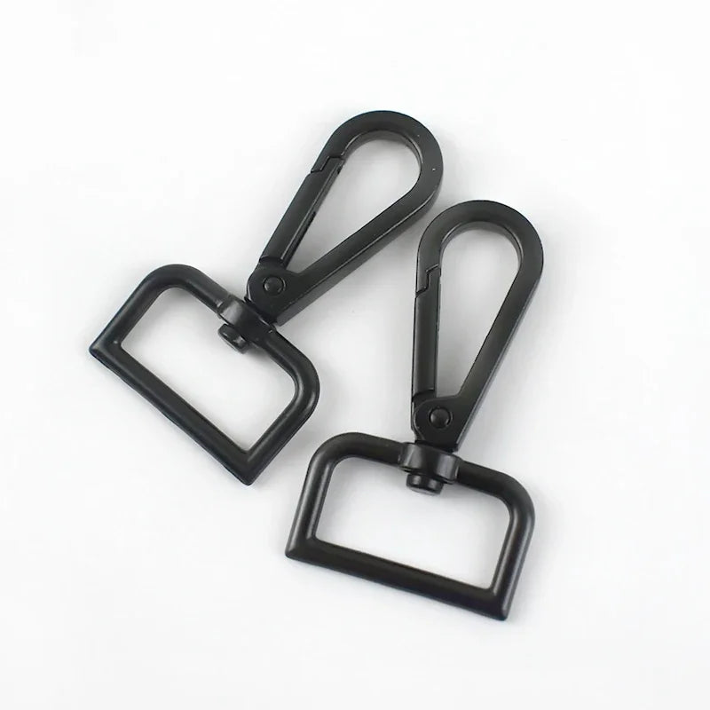 Metall Karabiner Schnallen 25mm 5 10 oder 20 Stück für Taschen DIY Zubehör