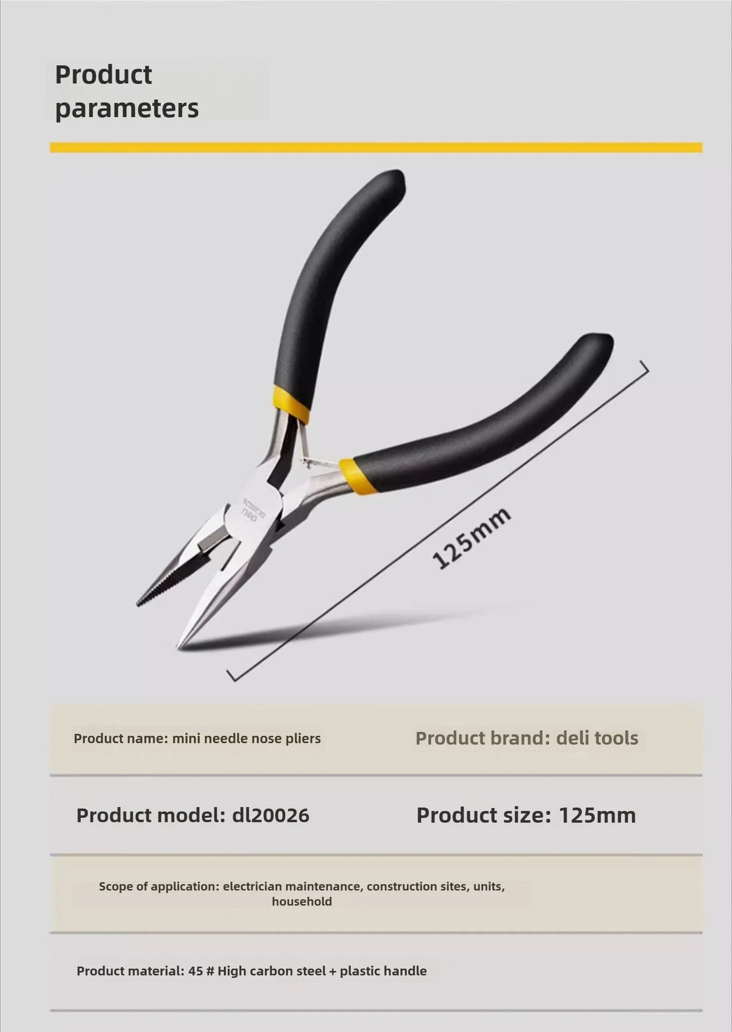 Präzisions-Mini-Zange für feine Bastelarbeiten