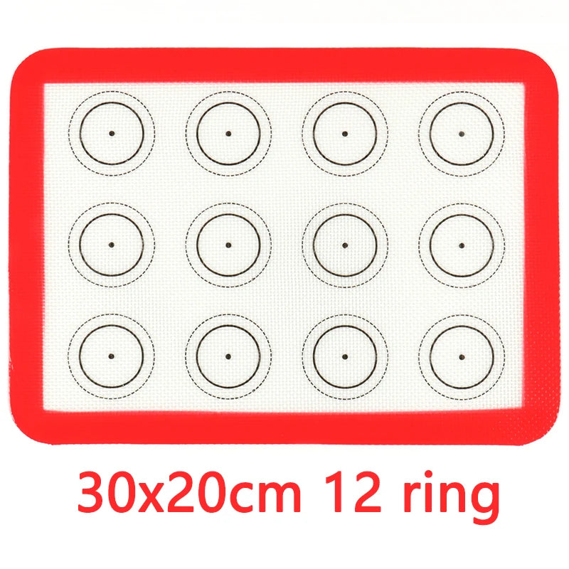 Silikon Macaron Backmatte Antihaft Backform für Kekse Gebäck 1 Stück