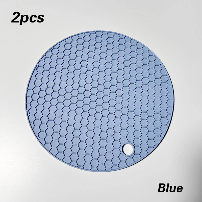 Hitzebeständiges Silikon-Tischset mit Wabenstruktur für Küche & Esszimmer