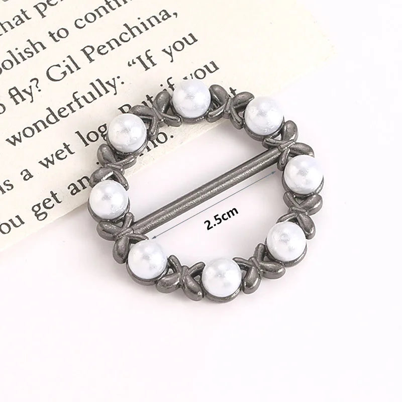 Modische dekorative Metall Schnalle als individuelles Accessoire