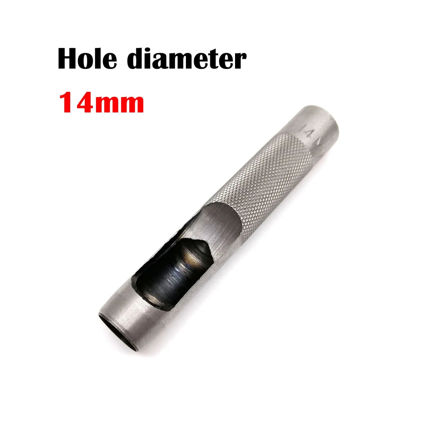 Vielseitiger runder Locher aus 45 Stahl für Lederhandwerk