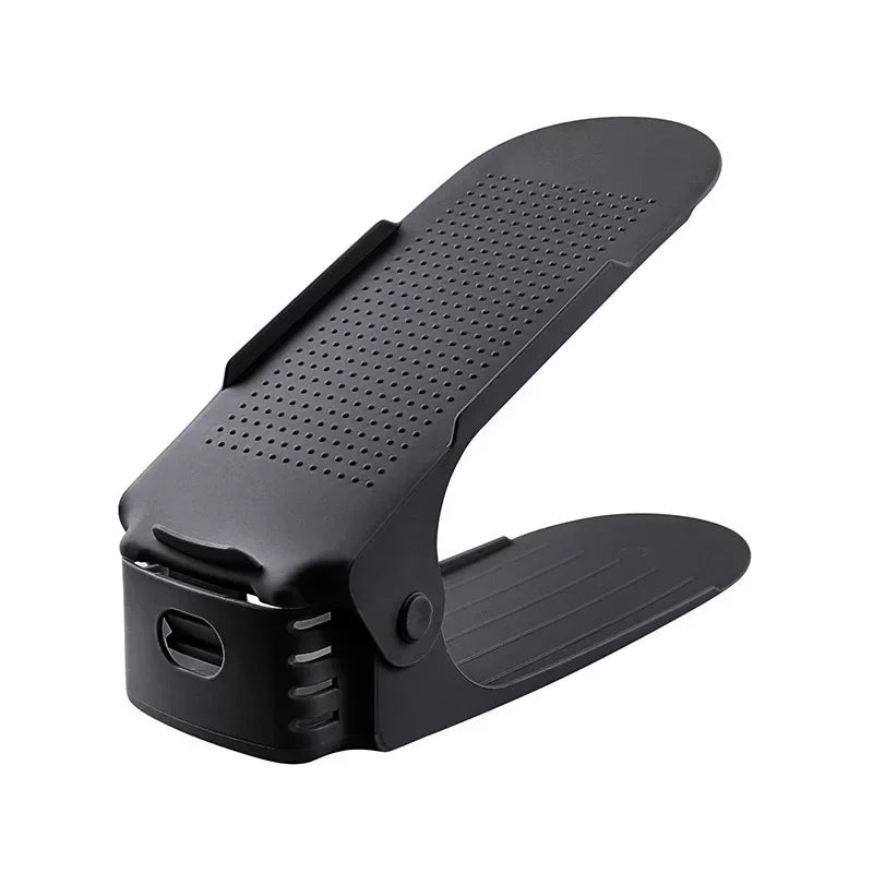 Platzsparender Schuh Organizer mit verstellbaren Staplern für Ihren Schrank