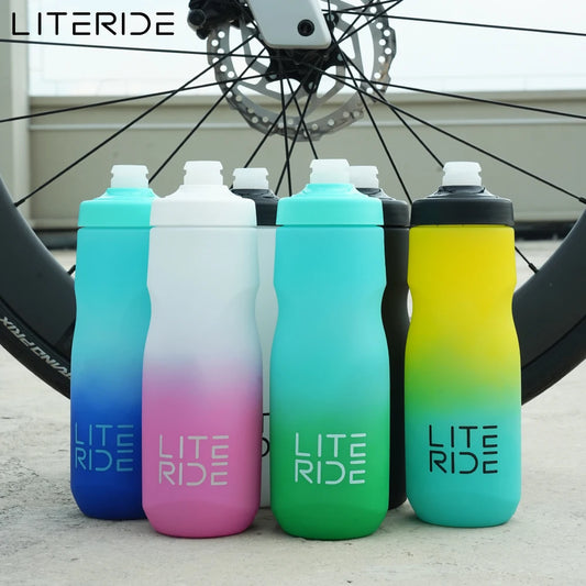 Robuste Fahrradflasche 610/710 ml – BPA-frei, tropffrei, ideal für MTB - Outdoor