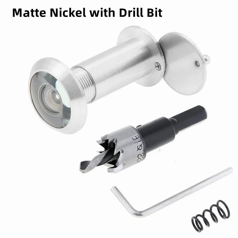 16mm Türspion 200° Weitwinkel – Sicheres Guckloch für 35-60mm Türen